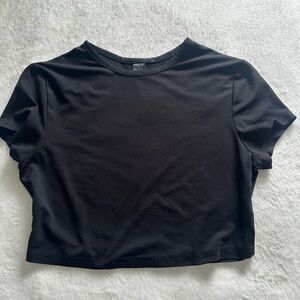 Black Crop Top